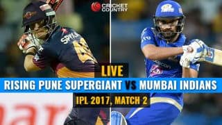 Highlights, Rising Pune Supergiant vs Mumbai Indians IPL 10, Match 2: RPS win thriller